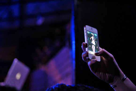 Put your phones away.