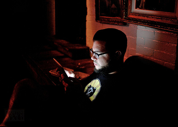 Hard at work...